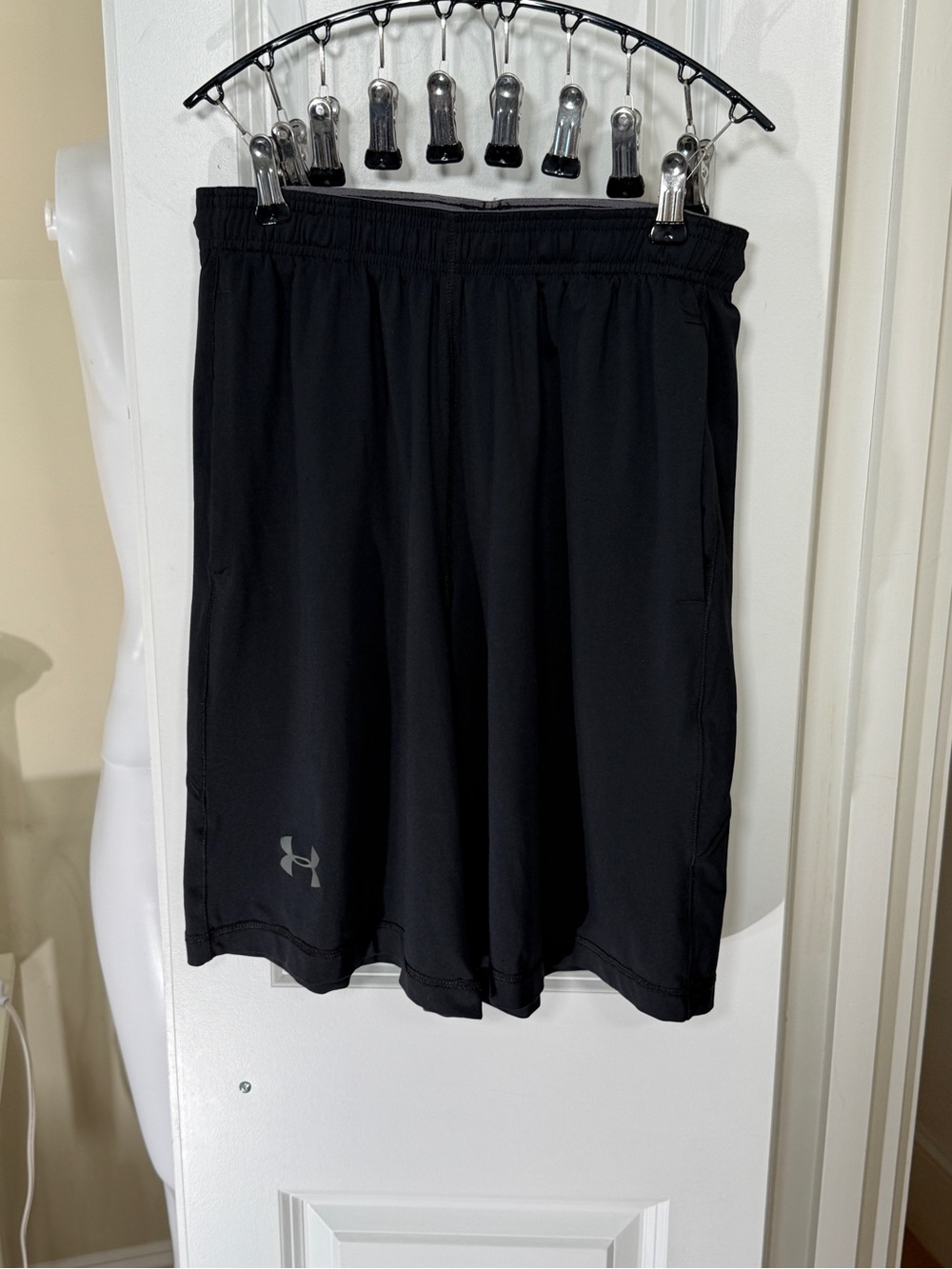 Under Armour HeatGear Men’s M Black Training Shorts 🏋️🔥
